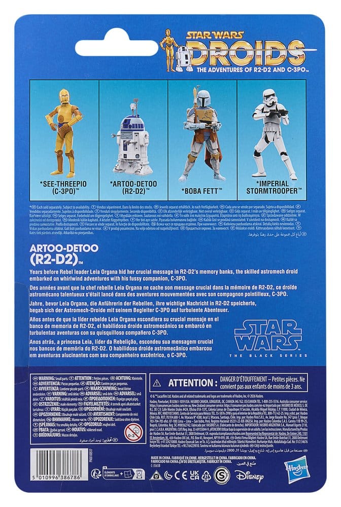 Star Wars: Droids Black Series figurine Artoo-Detoo (R2-D2) 15 cm