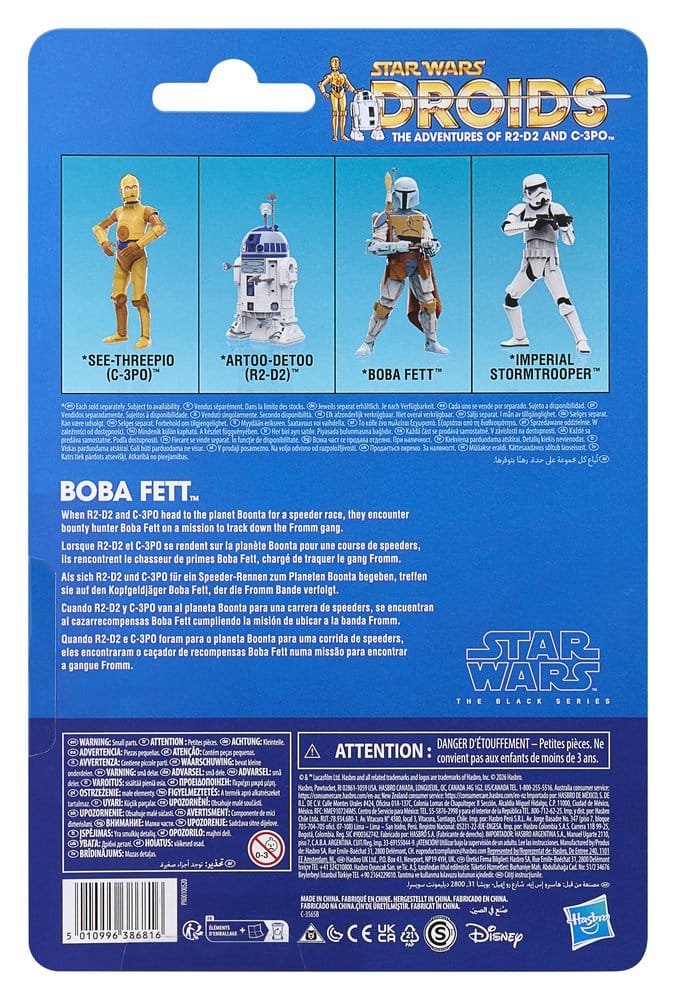 Star Wars: Droids Black Series figurine Boba Fett 15 cm