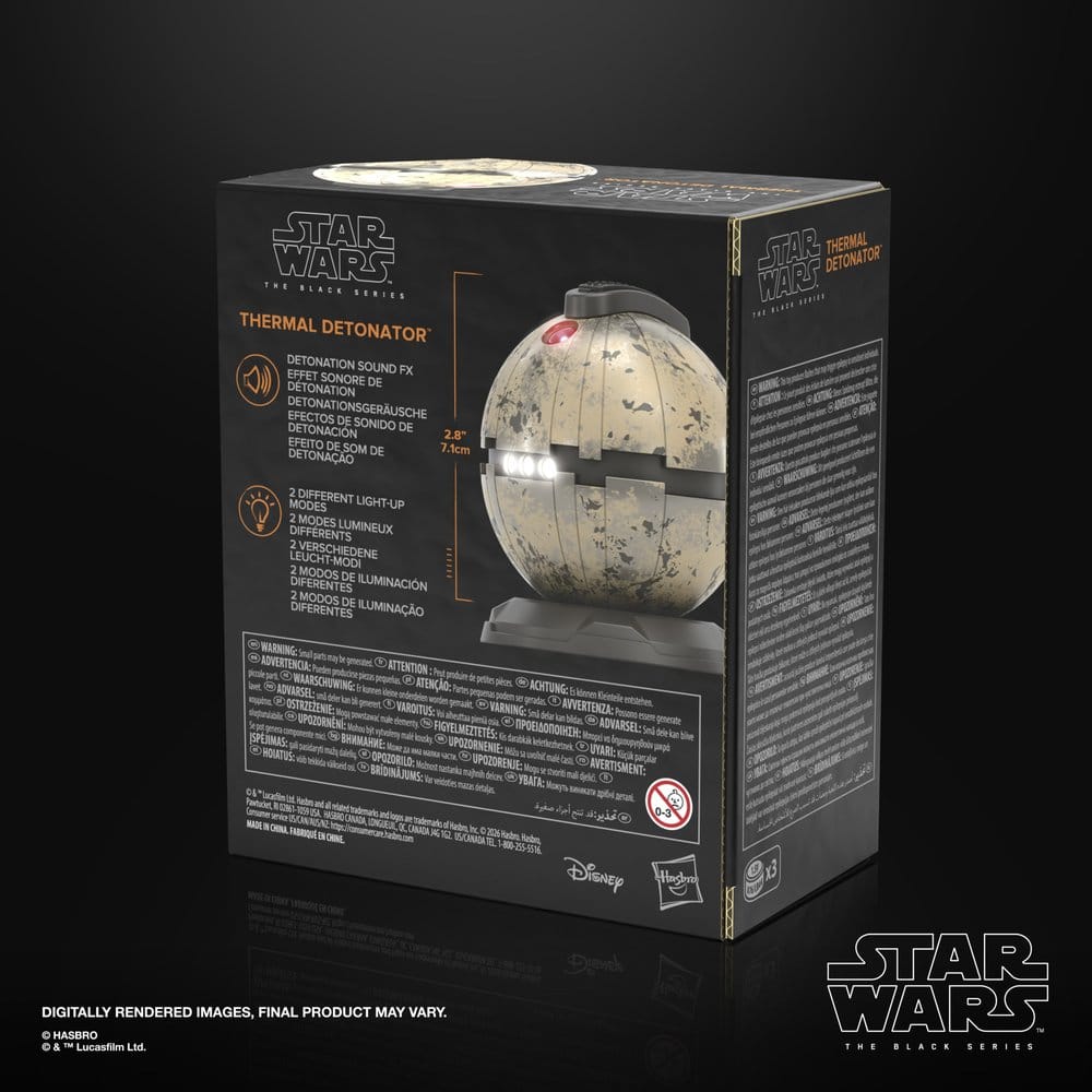 Star Wars Episode VI Black Series détonateur thermique électronique
