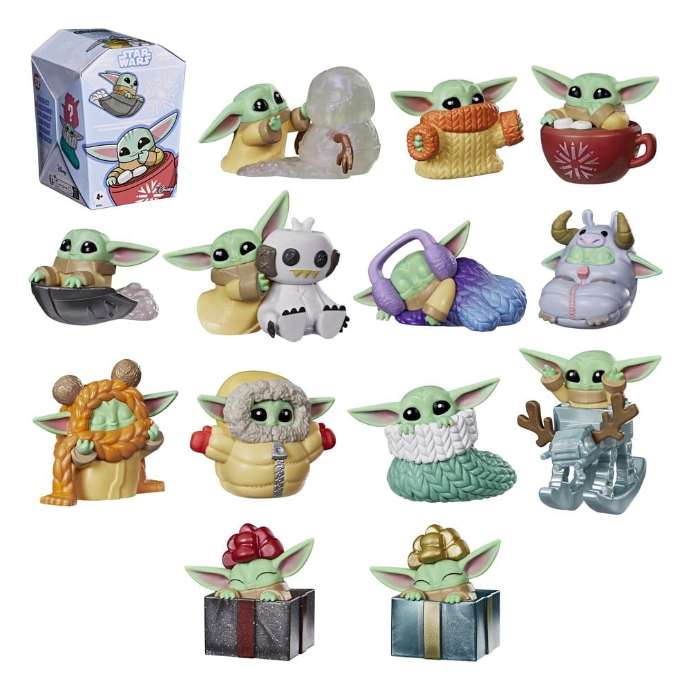 Star Wars présentoir mini-figurines Blind Box Grogu Force Freeze Series 2 4 cm (24)