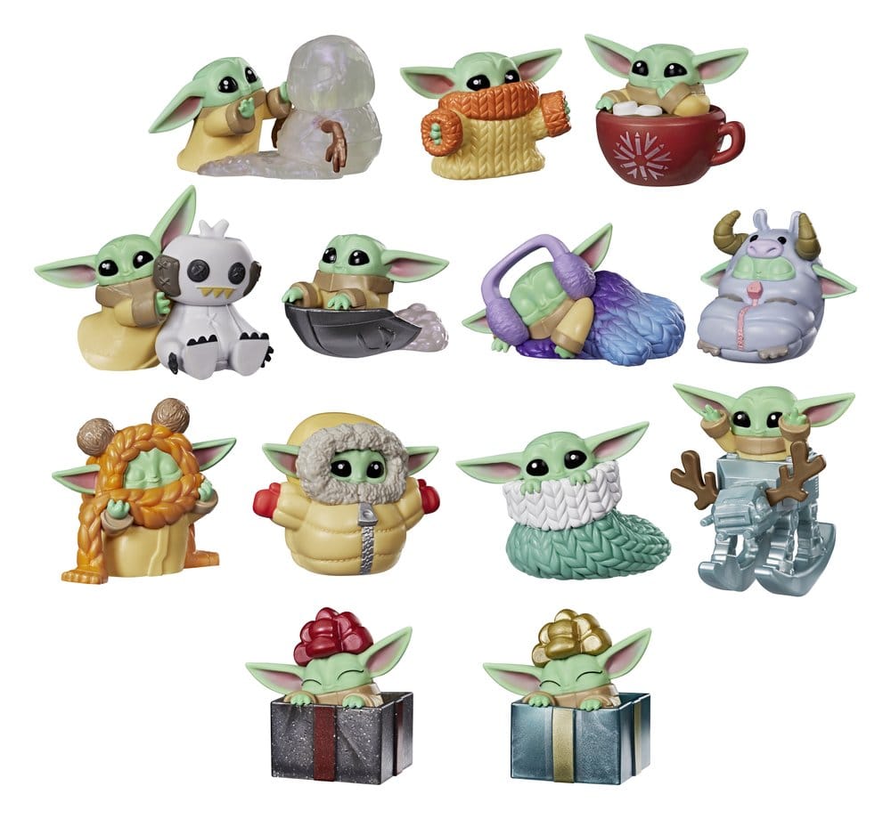 Star Wars présentoir mini-figurines Blind Box Grogu Force Freeze Series 2 4 cm (24)