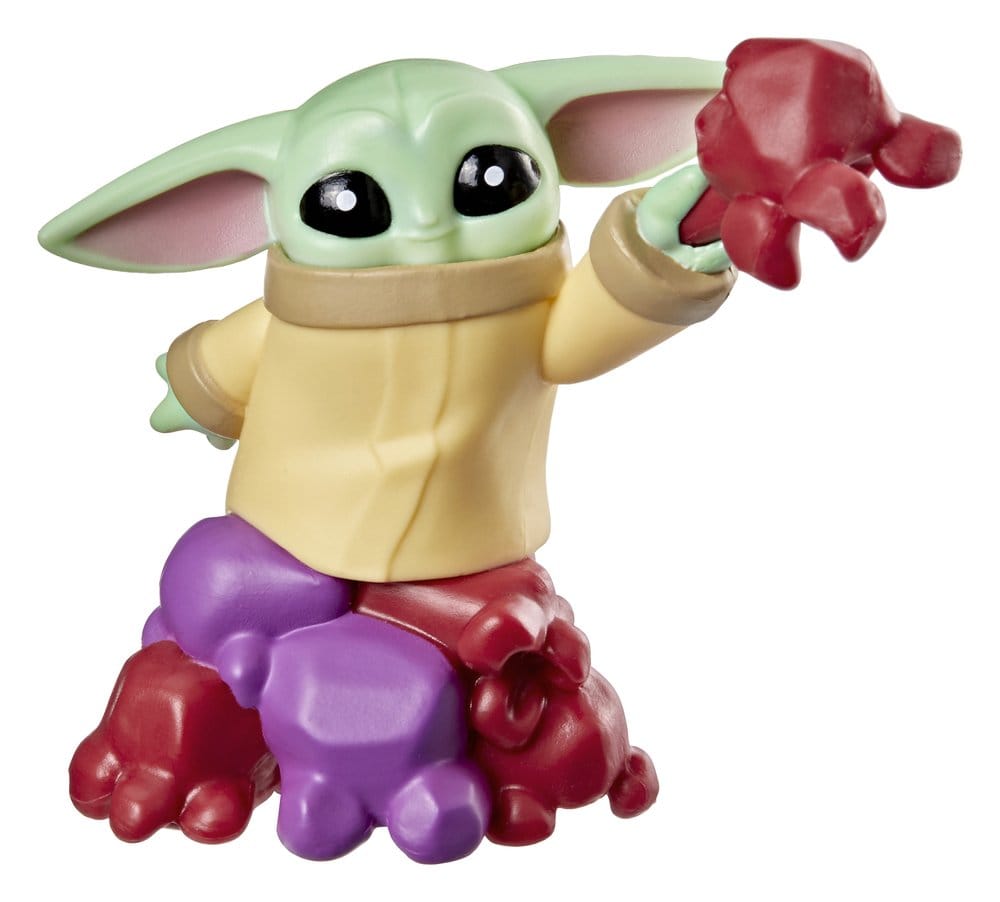 Star Wars présentoir boîte-mystère mini-figurines Grogu Snack Attack Series 1 4 cm (24)