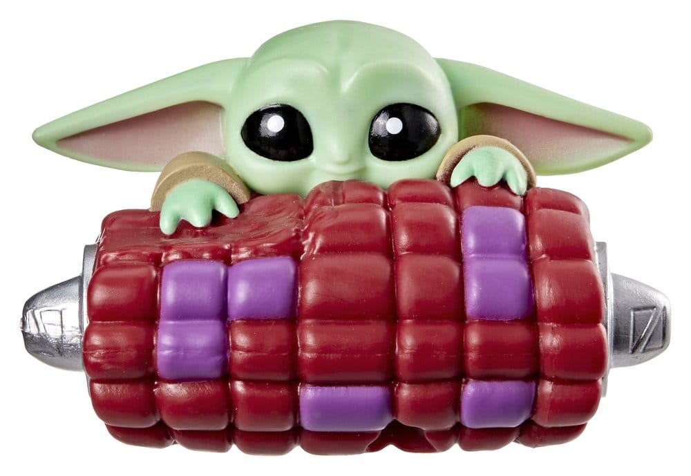 Star Wars présentoir boîte-mystère mini-figurines Grogu Snack Attack Series 1 4 cm (24)