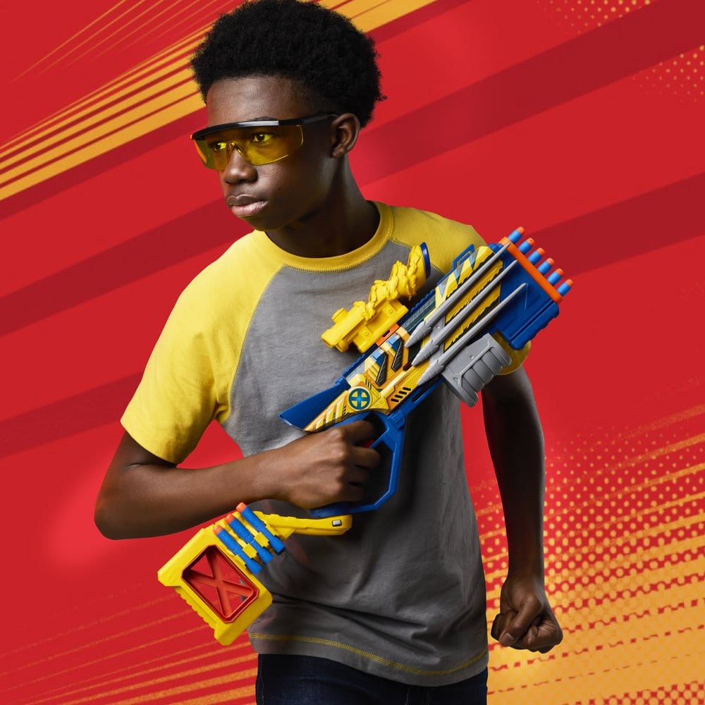X-Men '97 NERF blaster à fléchettes Marvel's Wolverine