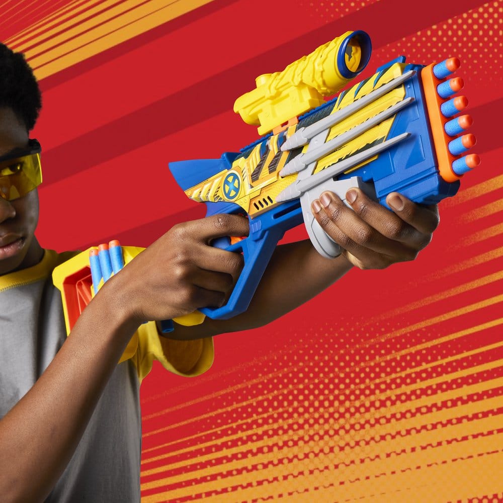 X-Men '97 NERF blaster à fléchettes Marvel's Wolverine