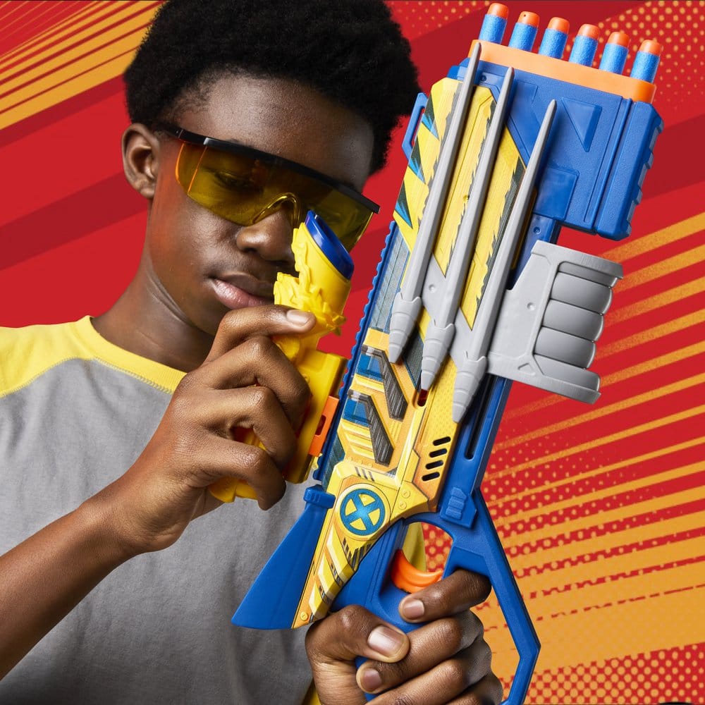 X-Men '97 NERF blaster à fléchettes Marvel's Wolverine