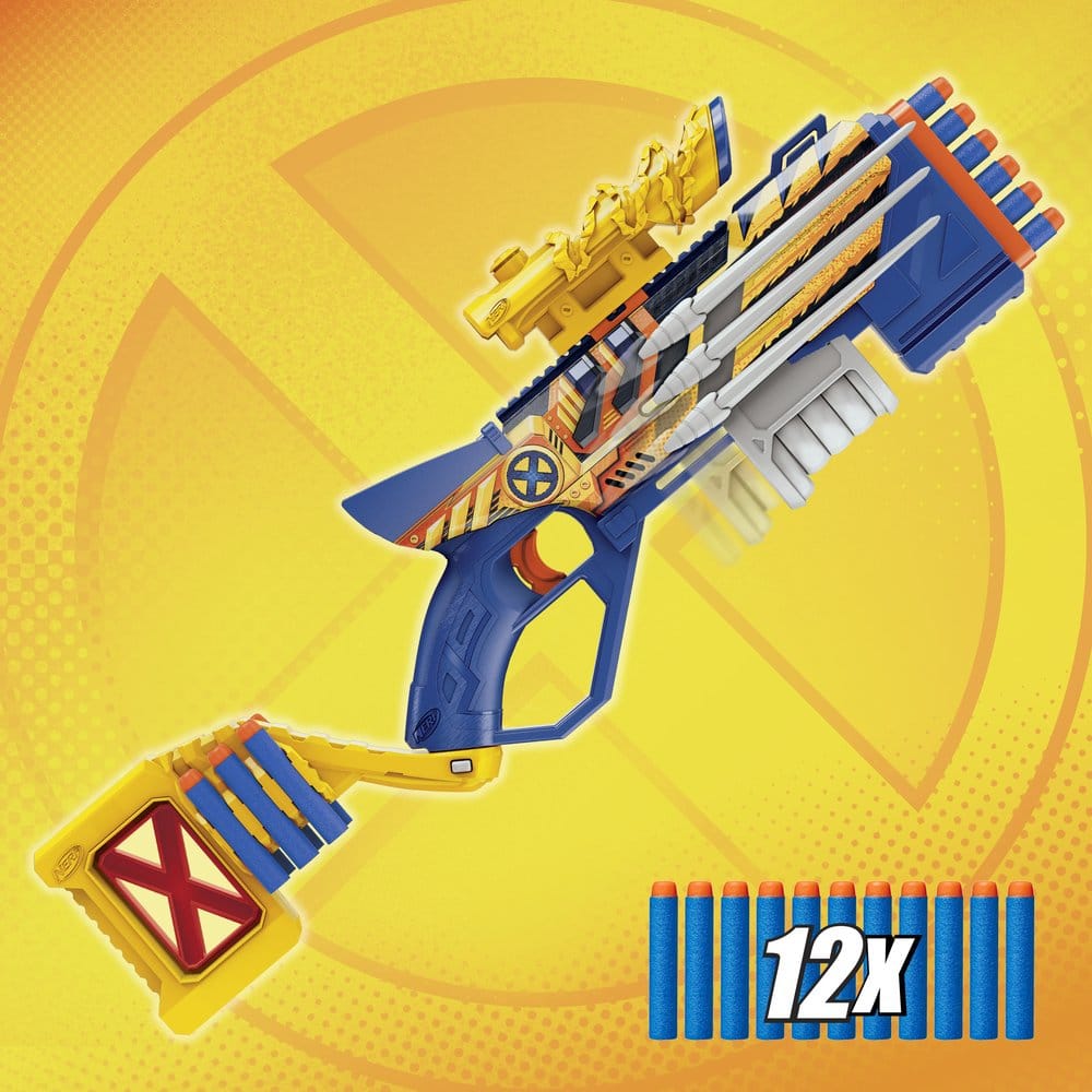 X-Men '97 NERF blaster à fléchettes Marvel's Wolverine