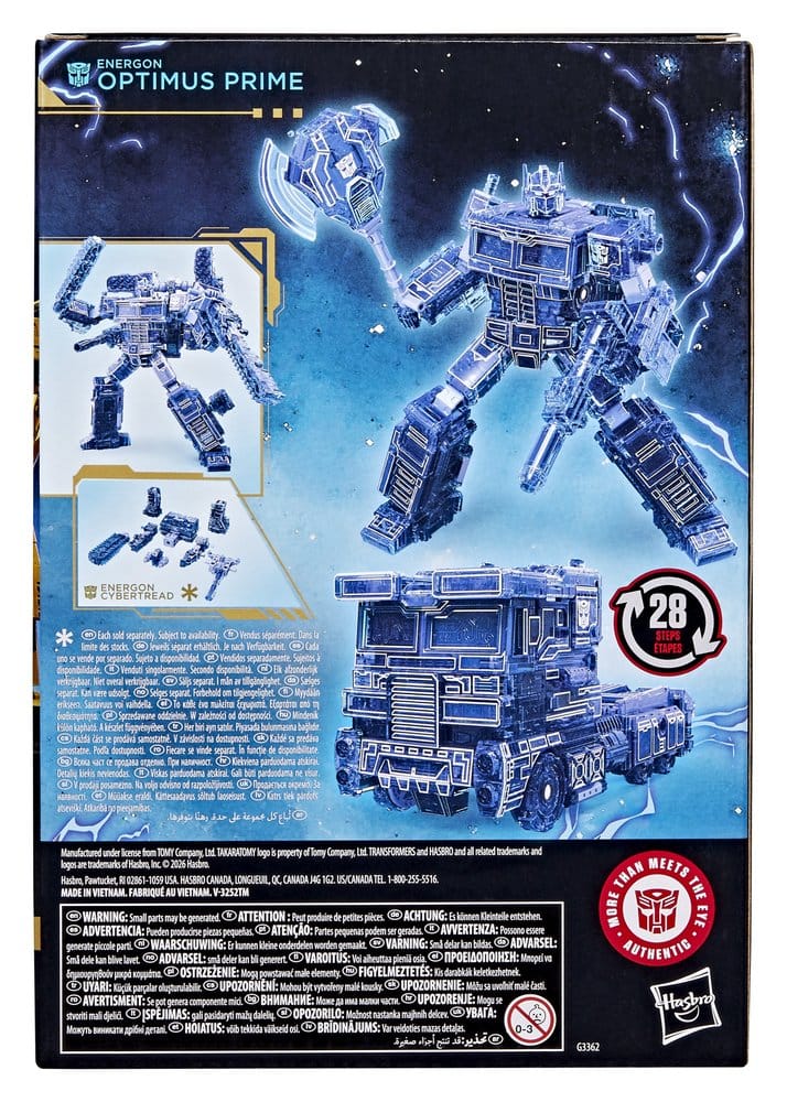 Transformers Age of the Primes Voyager Class figurine Energon Optimus Prime 17 cm