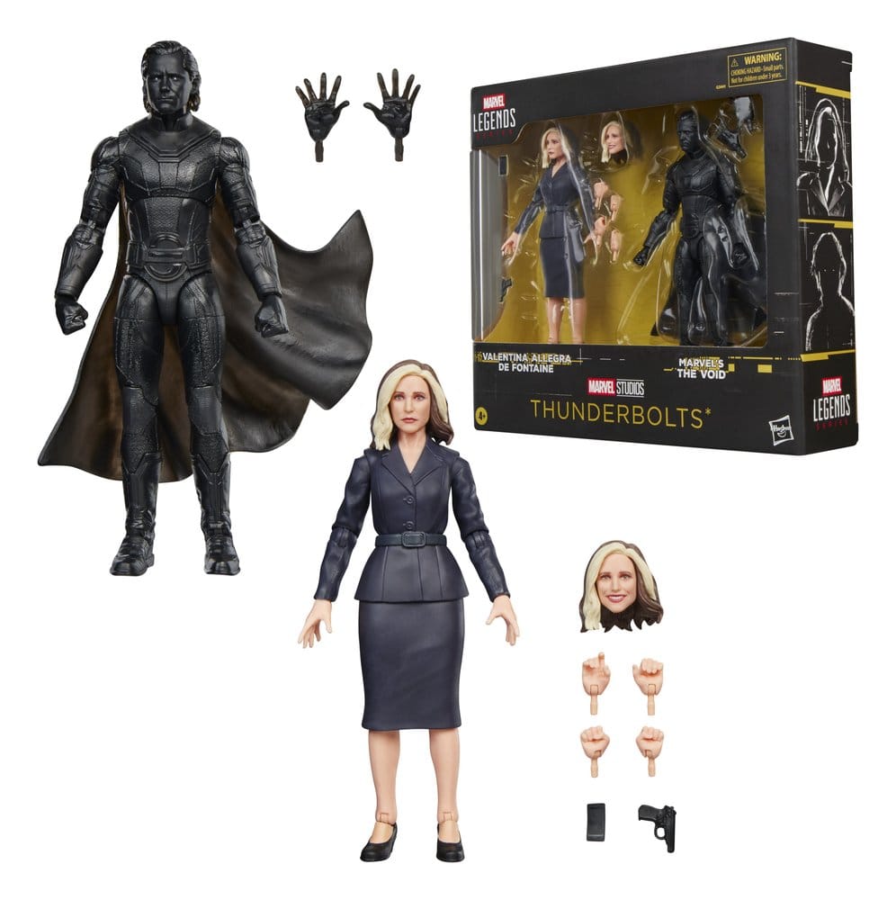Thunderbolts Marvel Legends pack 2 figurines Valentina Allegra de Fontaine & The Void 15 cm