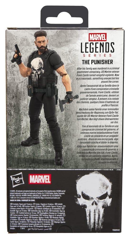 The Punisher Marvel Legends figurine The Punisher 15 cm