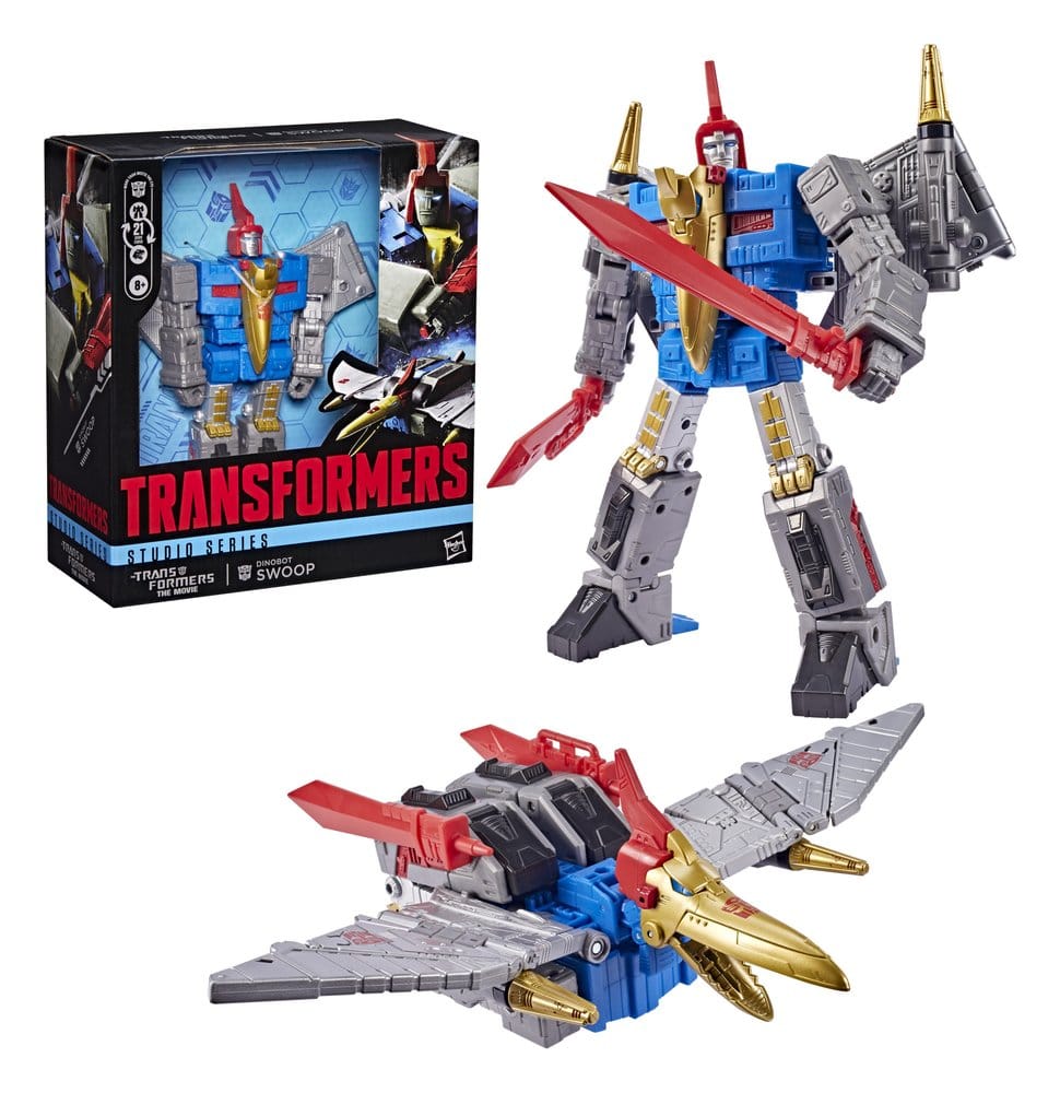 Les Transformers : le film Studio Series Leader Class figurine Dinobot Swoop 21 cm
