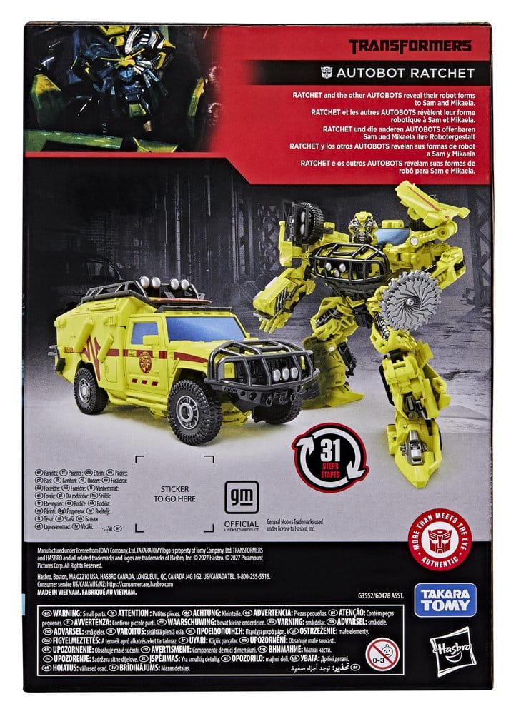Transformers Studio Series Voyager Class figurine Ratchet 17 cm