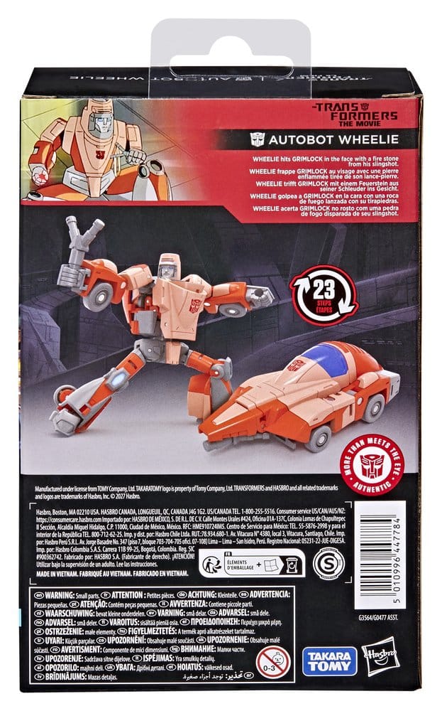 Les Transformers : le film Transformers Studio Series Deluxe Class figurine Autobot Wheelie 11 cm