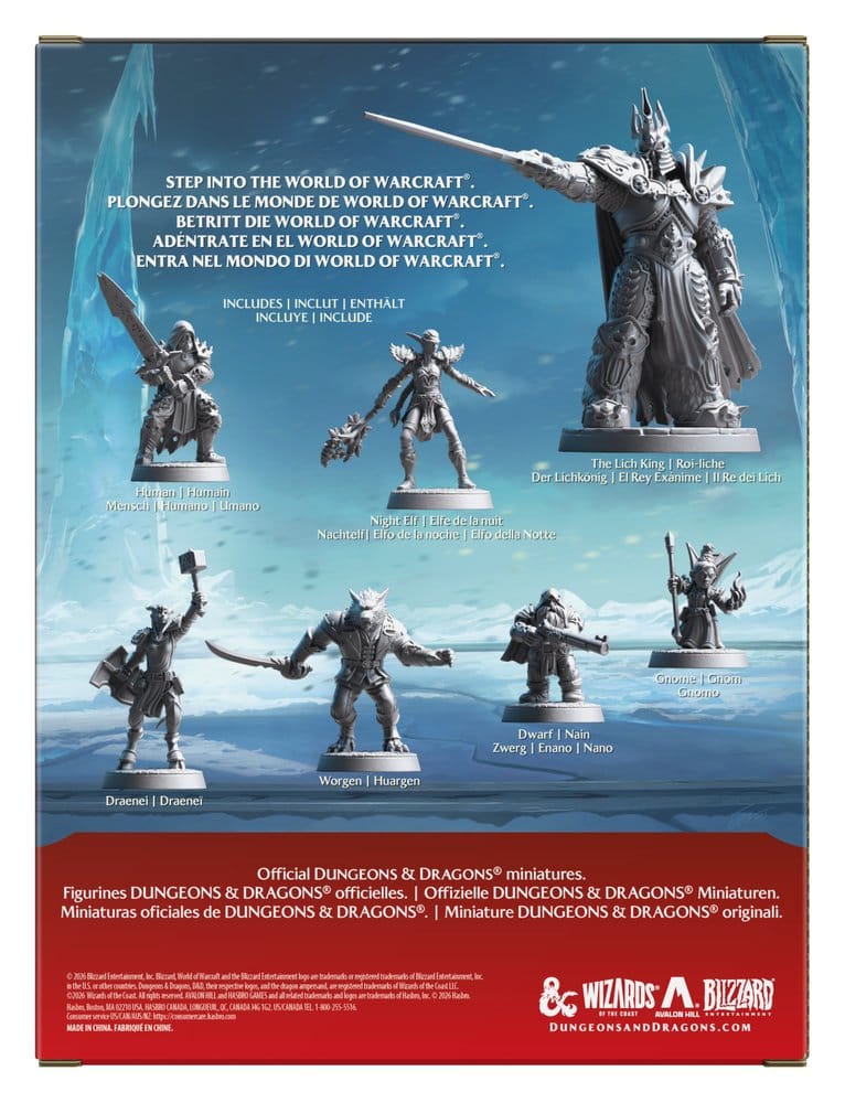Dungeons & Dragons x World of Warcraft figurines Set 2