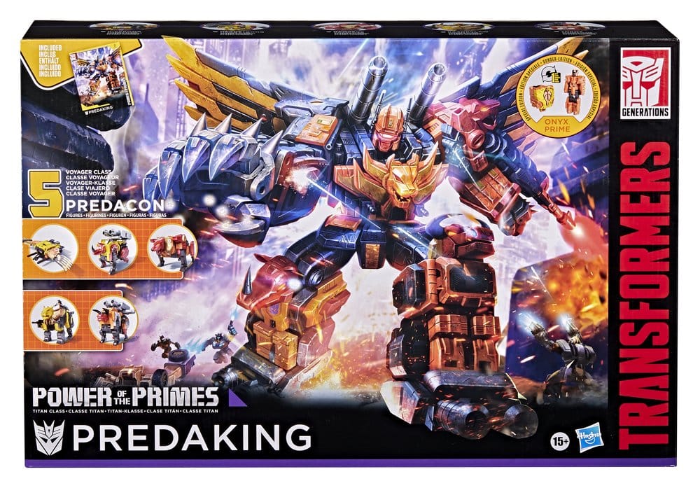 Transformers Power of the Primes figurine Combiner Predaking 45 cm