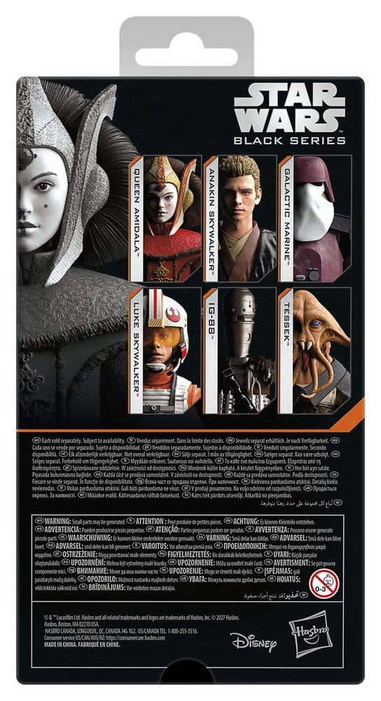 Star Wars Episode I Black Series figurine Queen Amidala 15 cm