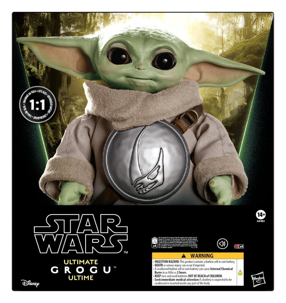 Star Wars figurine animatronique 1/1 Ultimate Grogu 37 cm