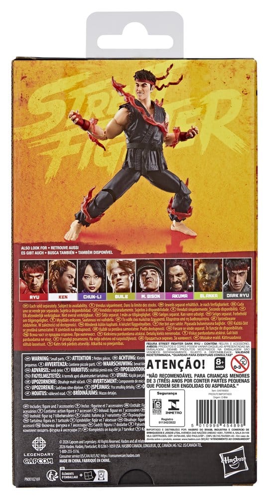 Street Fighter figurine Dark Ryu 15 cm