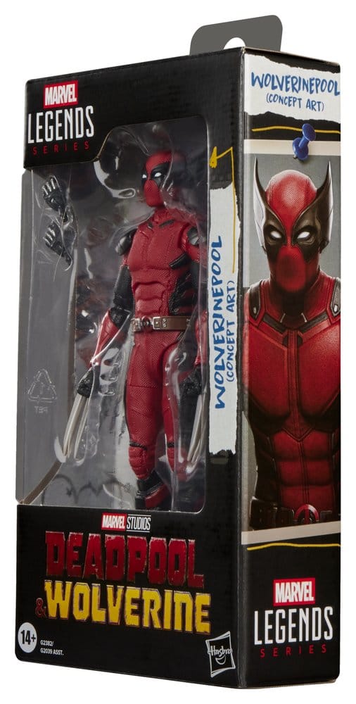 Deadpool & Wolverine Marvel Legends figurine Deadpool (Concept Art) 15 cm