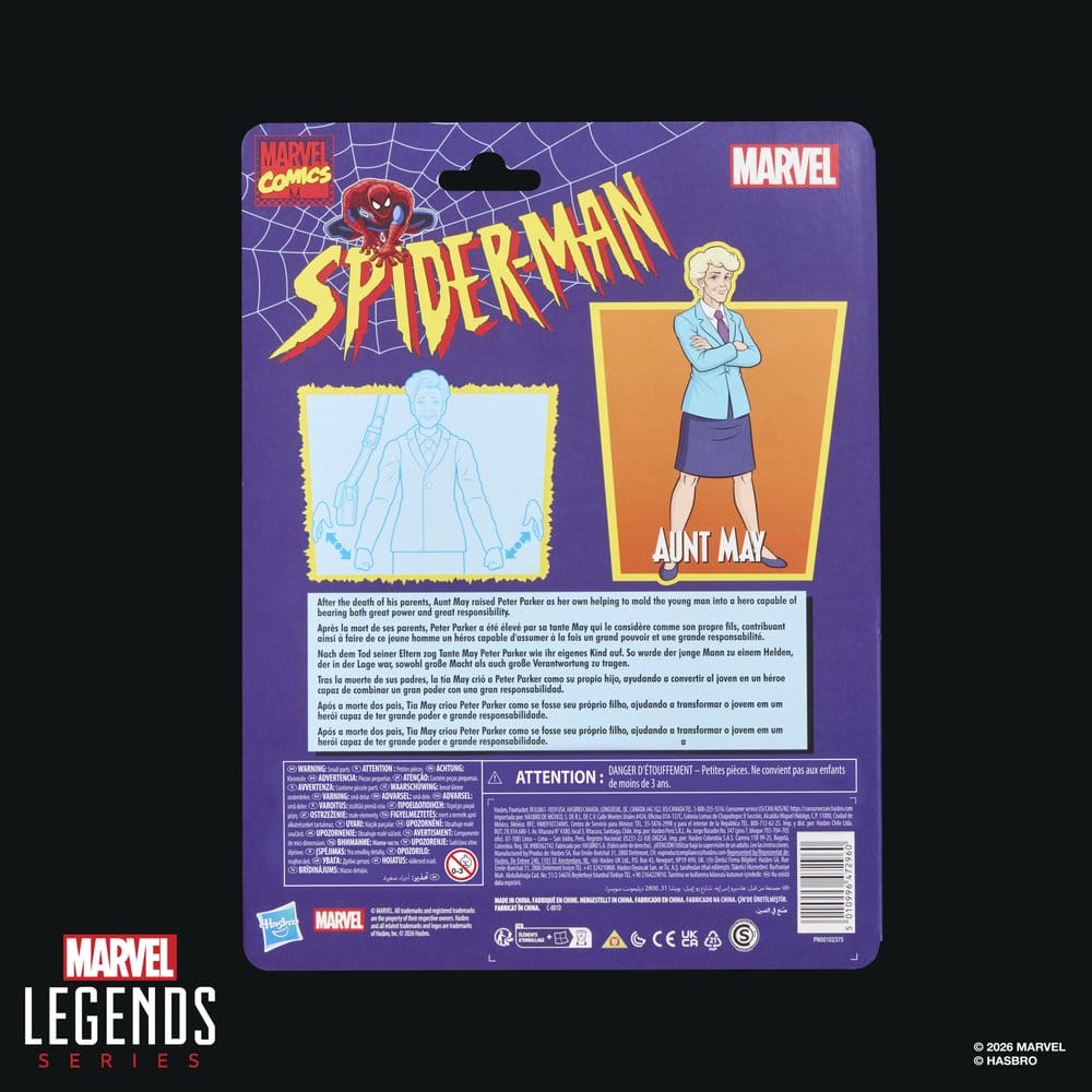 Spider-Man Marvel Legends figurine Aunt May 15 cm