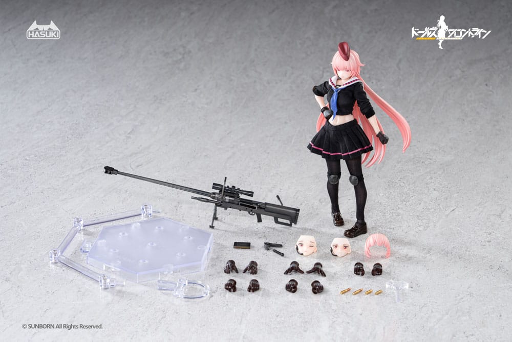 Girls´ Frontline Pocket Art figurine 1/12 PA011 NTW-20 16 cm