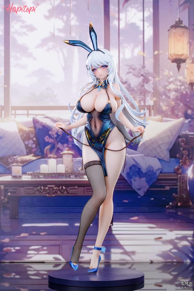 Original Character statuette PVC 1/6 Qi Kai De Sheng Bunny Girl illustration by Machi 29 cm