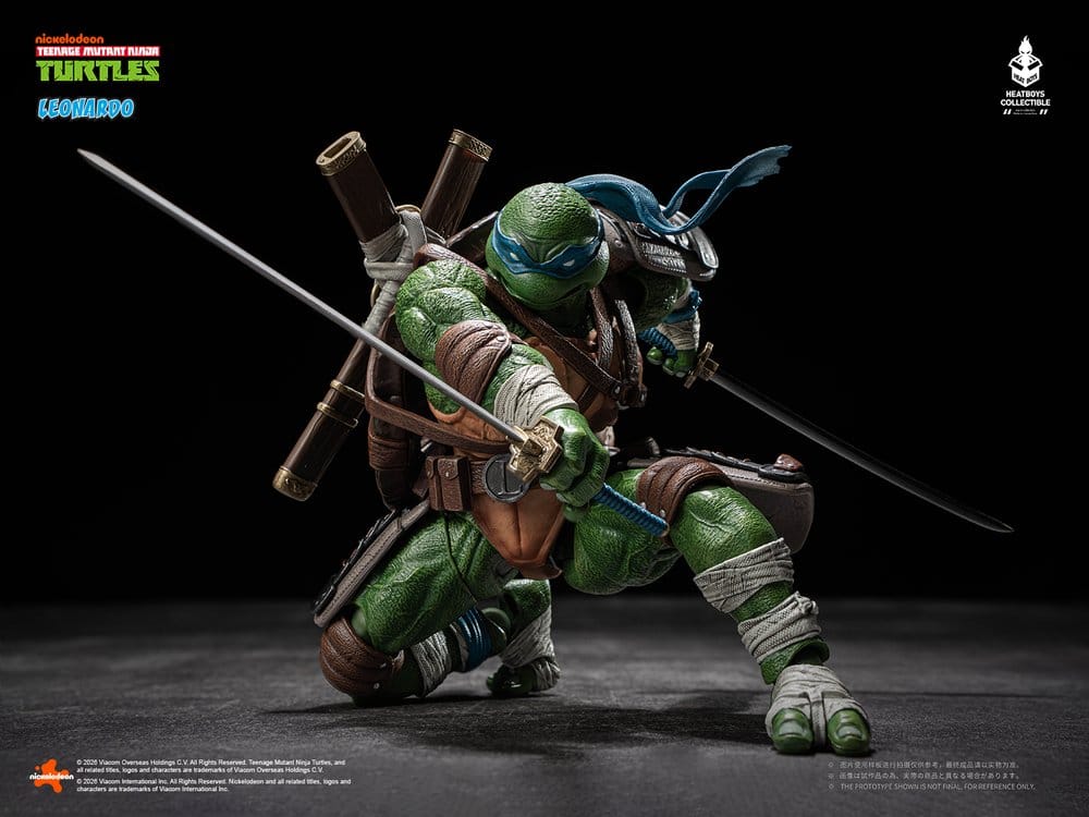 Les Tortues ninja figurine Leonardo Deluxe Version 20 cm
