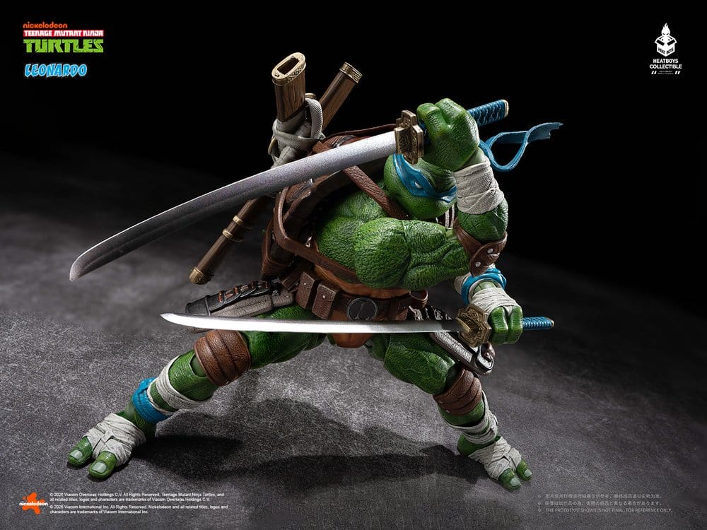 Les Tortues ninja figurine Leonardo Deluxe Version 20 cm