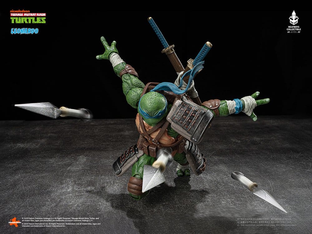Les Tortues ninja figurine Leonardo Deluxe Version 20 cm