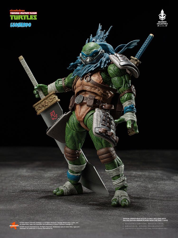 Les Tortues ninja figurine Leonardo Deluxe Version 20 cm