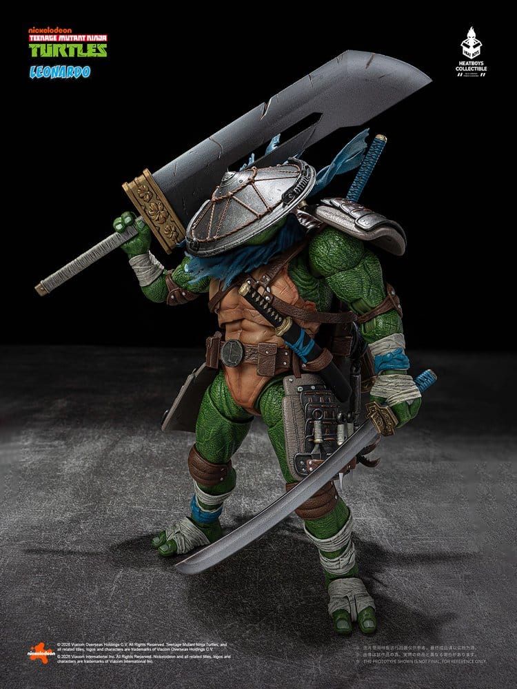 Les Tortues ninja figurine Leonardo Deluxe Version 20 cm