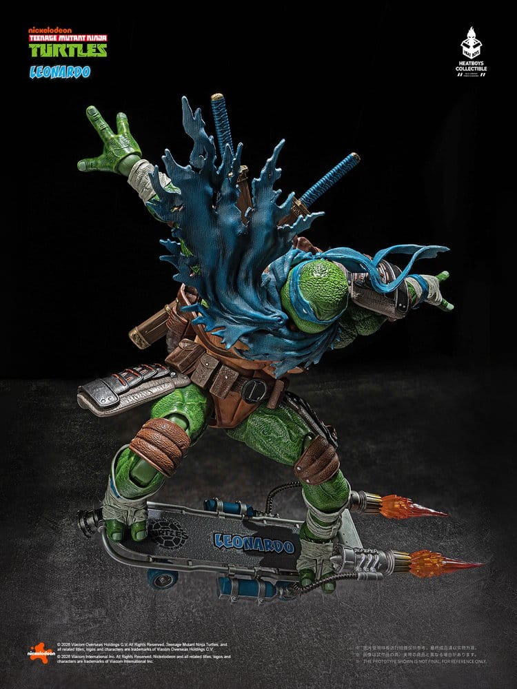Les Tortues ninja figurine Leonardo Deluxe Version 20 cm