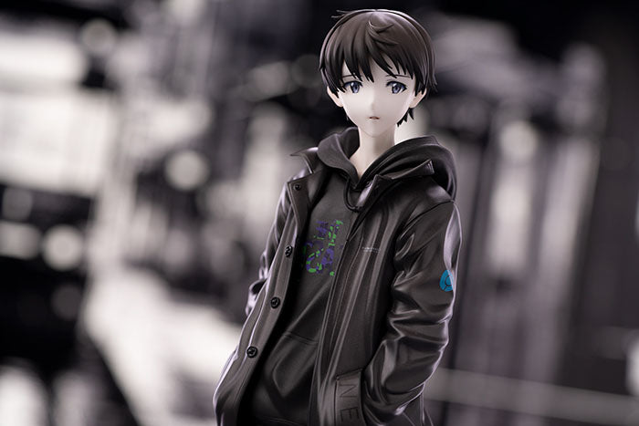 Neon Genesis Evangelion statuette PVC 1/7 Ikari Shinji Ver. Radio Eva Part 2 Original Color 26 cm