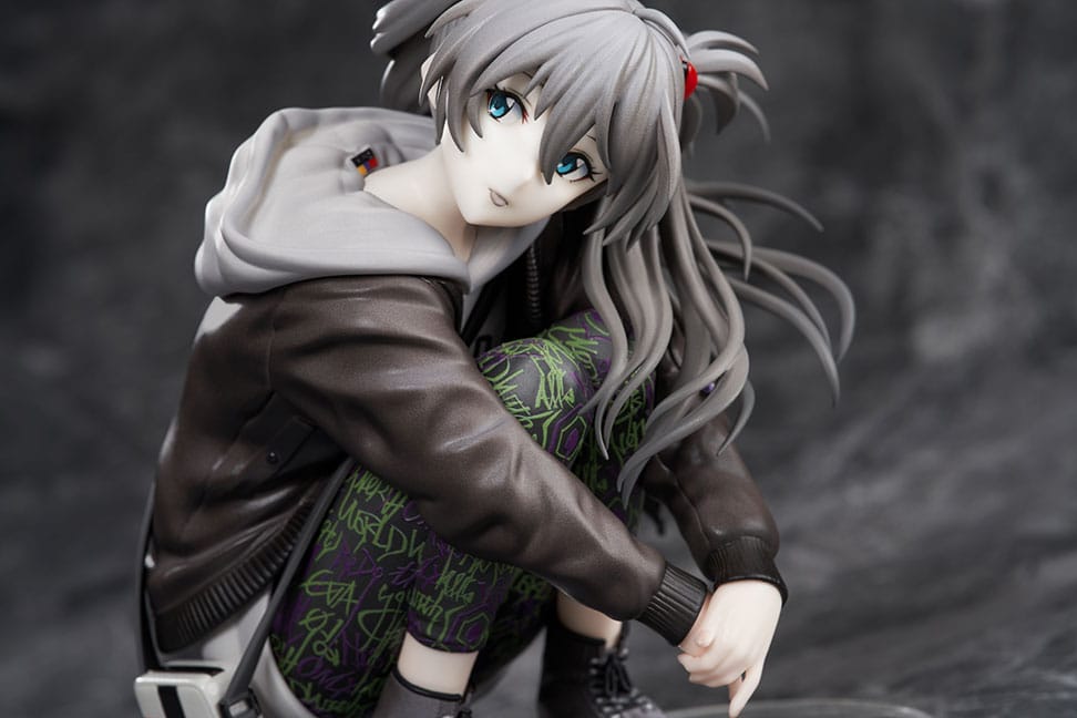 Neon Genesis Evangelion statuette PVC 1/7 Shikinami Asuka Langley Ver. Part 3 Radio Eva Original Color 12 cm
