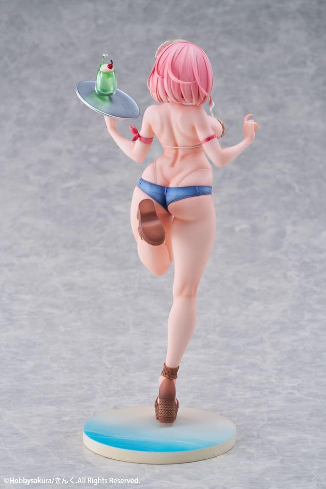 Original Illustration statuette PVC 1/7 Summer Waiter illustration by Kink Limited Edition 25 cm