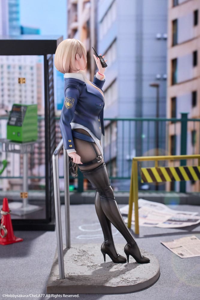 Original Illustration statuette PVC 1/6 Naughty Police Woman Illustration by CheLA77 27 cm