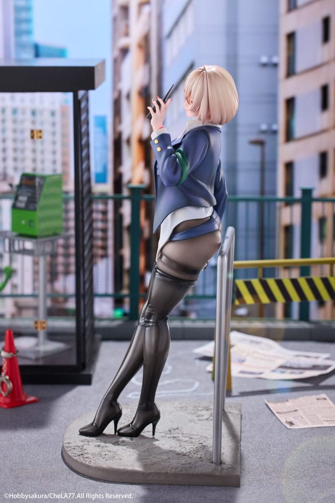Original Illustration statuette PVC 1/6 Naughty Police Woman Illustration by CheLA77 27 cm