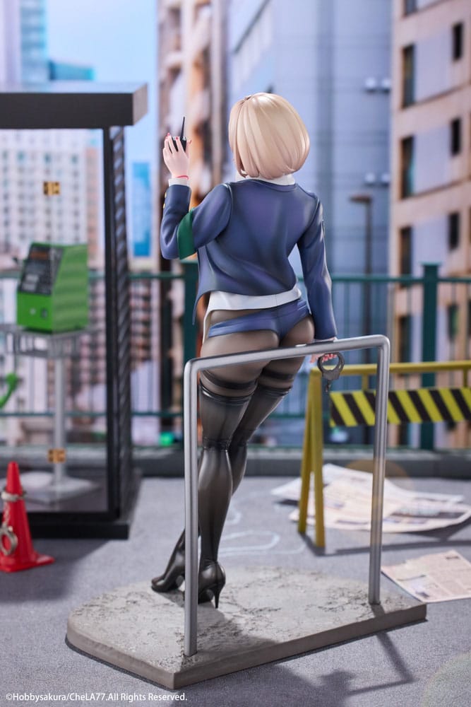 Original Illustration statuette PVC 1/6 Naughty Police Woman Illustration by CheLA77 27 cm