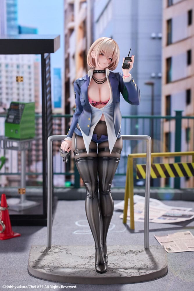 Original Illustration statuette PVC 1/6 Naughty Police Woman Illustration by CheLA77 27 cm