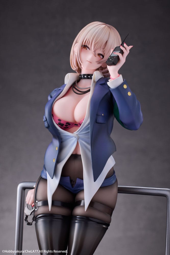 Original Illustration statuette PVC 1/6 Naughty Police Woman Illustration by CheLA77 27 cm