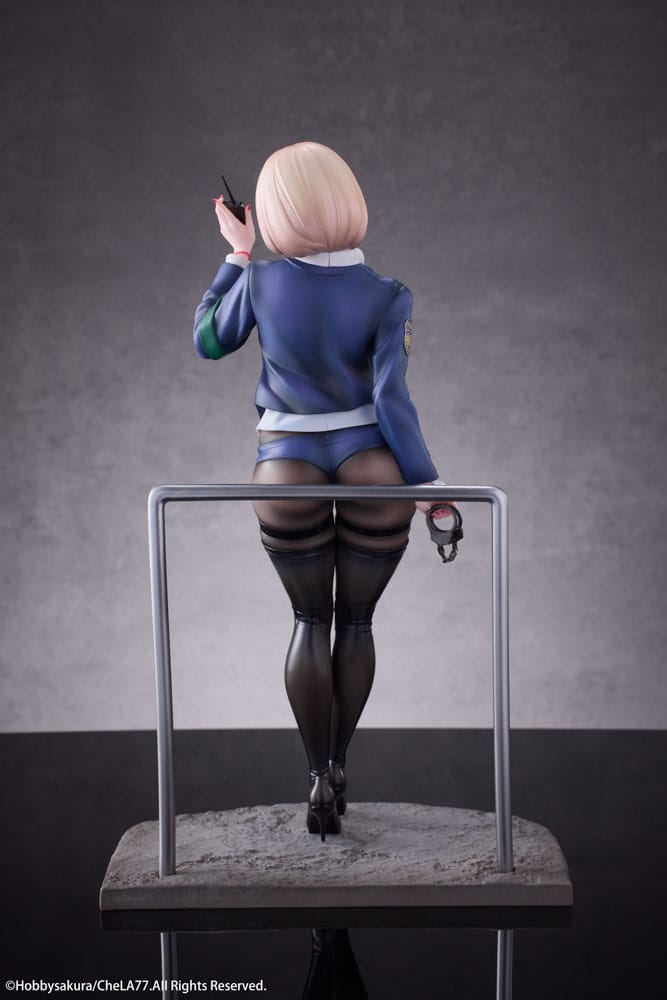 Original Illustration statuette PVC 1/6 Naughty Police Woman Illustration by CheLA77 27 cm