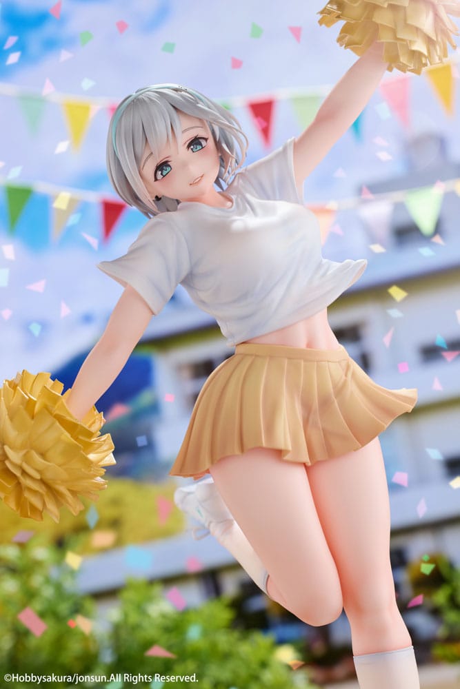 Original Illustration PVC Statue 1/6 Cheerleader Riku illustration by Jonsun 29 cm