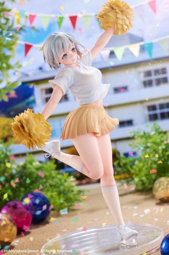 Original Illustration PVC Statue 1/6 Cheerleader Riku illustration by Jonsun 29 cm