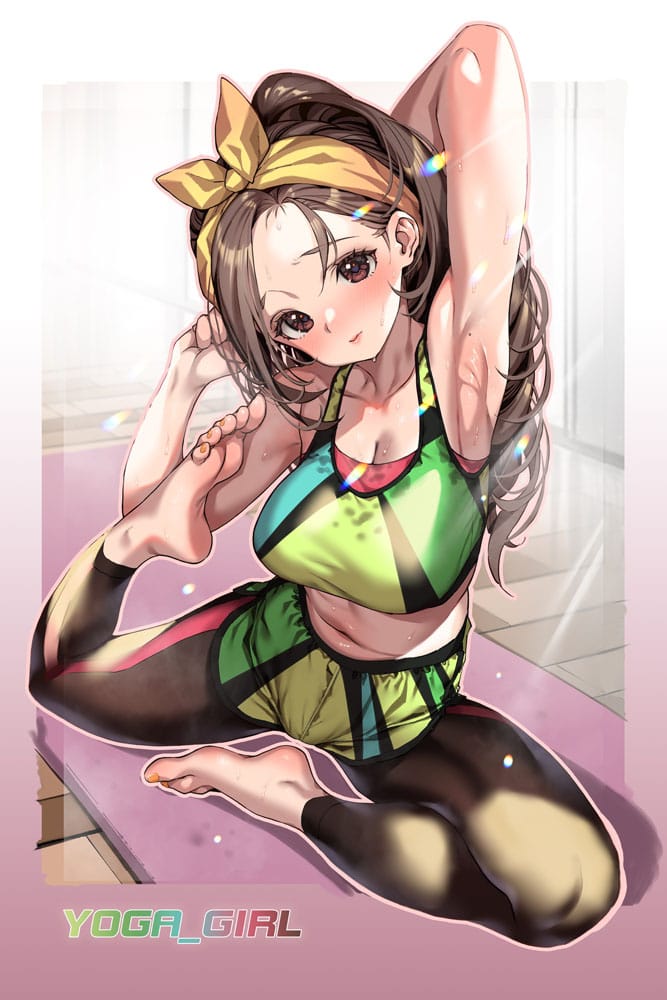 Original Illustration statuette PVC 1/7 Yoga Shoujo illustration by Kinku Bonus Inclusive Limited Edition 14 cm