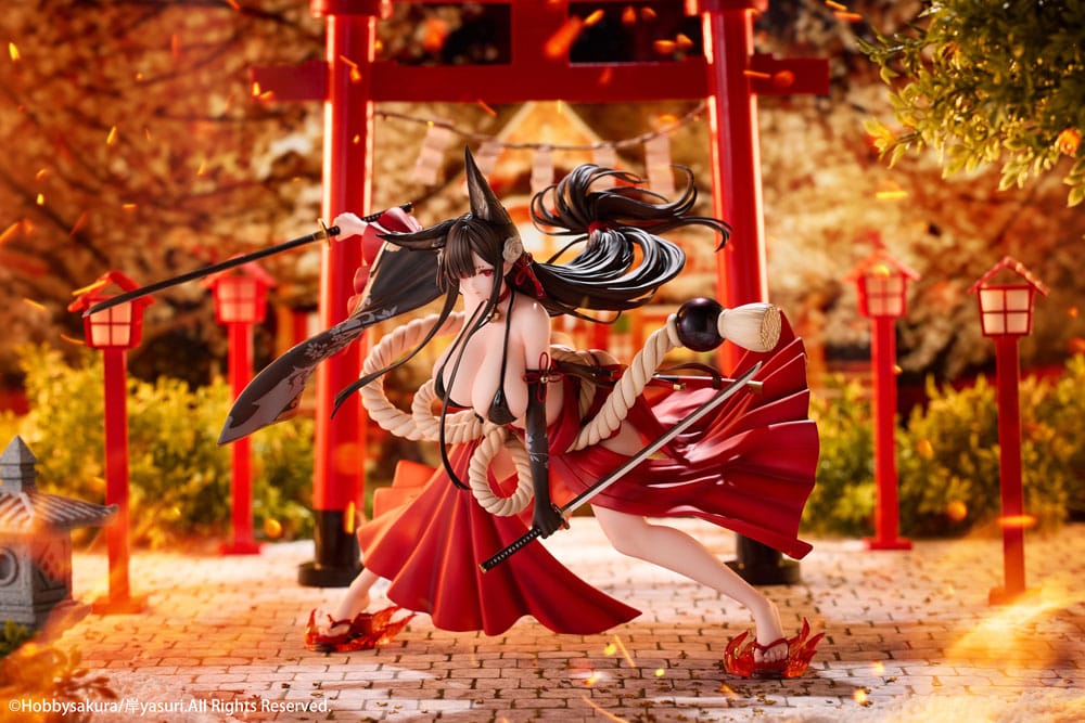Original Illustration statuette PVC 1/7 Ying Mo illustration by Kishi yasuri 25 cm