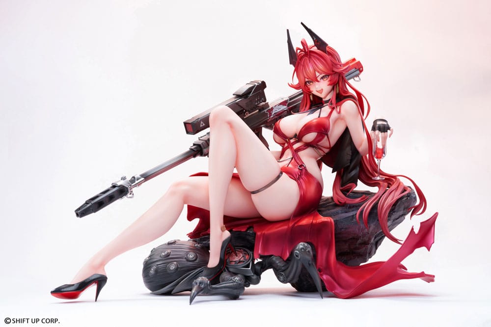 Goddess of Victory: Nikke statuette PVC 1/4 Red Hood Nonsense Red 28 cm