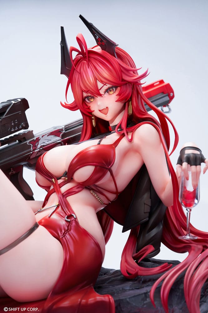 Goddess of Victory: Nikke statuette PVC 1/4 Red Hood Nonsense Red 28 cm