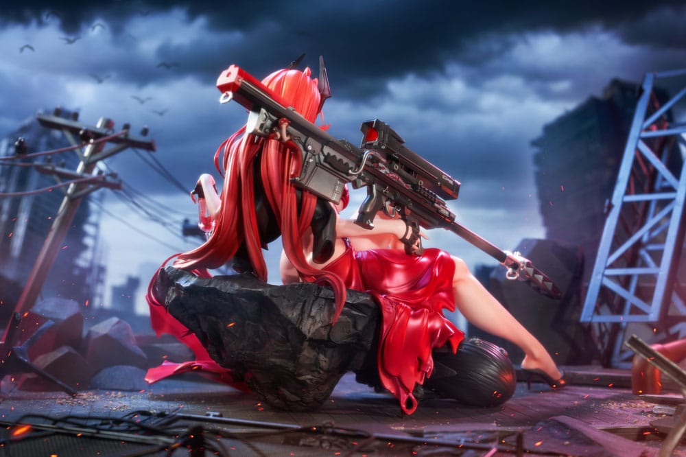 Goddess of Victory: Nikke statuette PVC 1/4 Red Hood Nonsense Red 28 cm