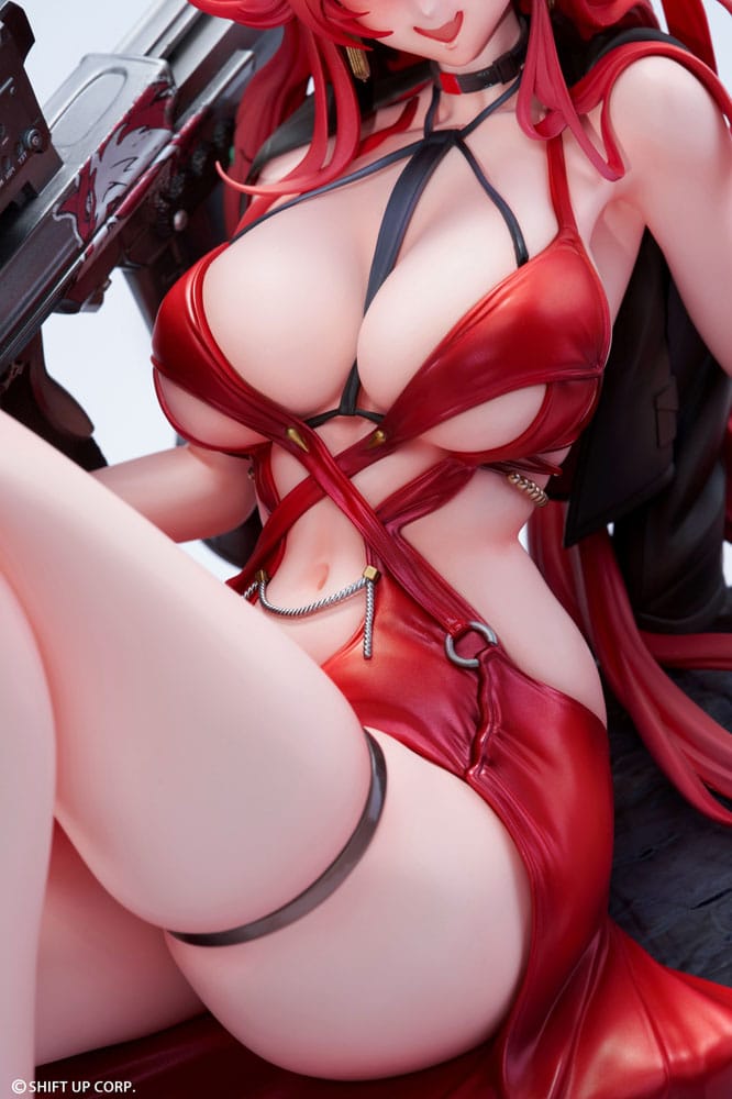 Goddess of Victory: Nikke statuette PVC 1/4 Red Hood Nonsense Red Deluxe Edtition 28 cm