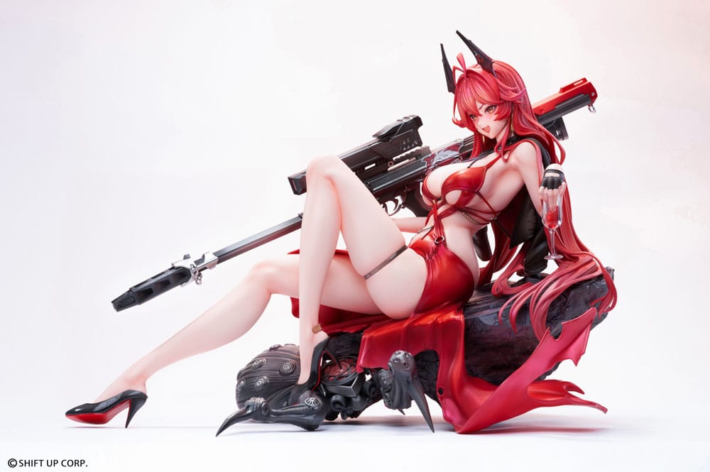 Goddess of Victory: Nikke statuette PVC 1/4 Red Hood Nonsense Red Deluxe Edtition 28 cm